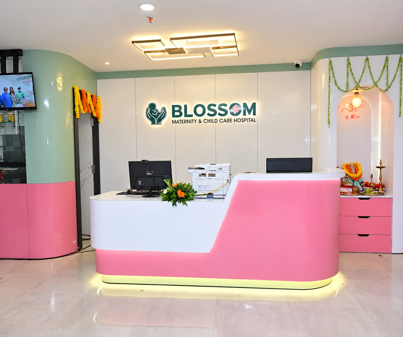 Pregnancy consultation at Blossom maternity hospital in Ranchi