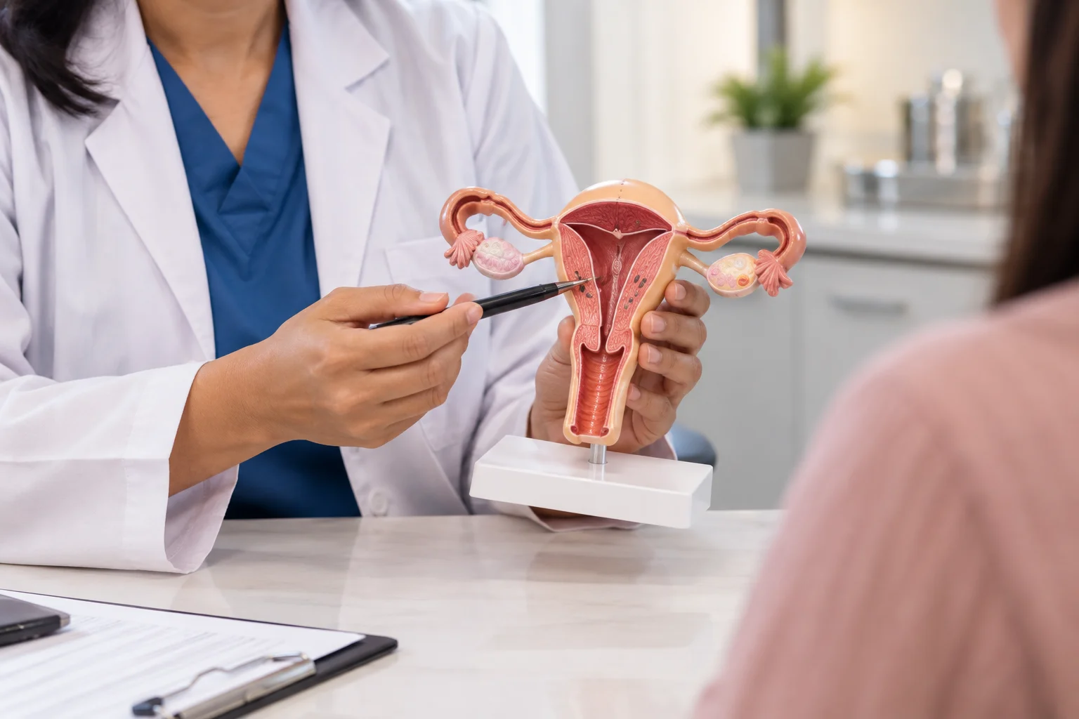 Laparoscopic gynecologist and minimally invasive gynecological surgery at Blossom Hospital in Ranchi
