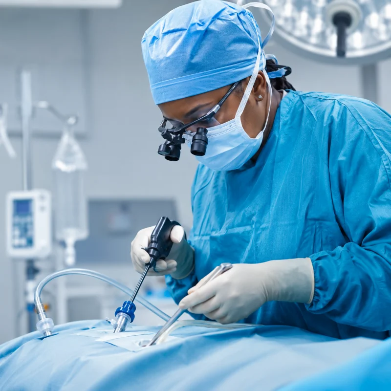 Laparoscopic gynecological surgery performed at Blossom Hospital Ranchi